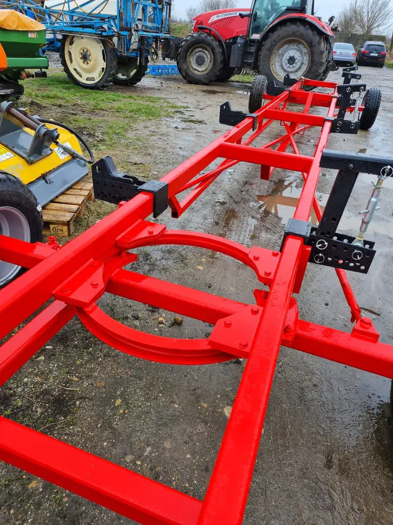 Carucior Heder Iadran Agri - sistem de transport pentru headerul combainei, produs durabil