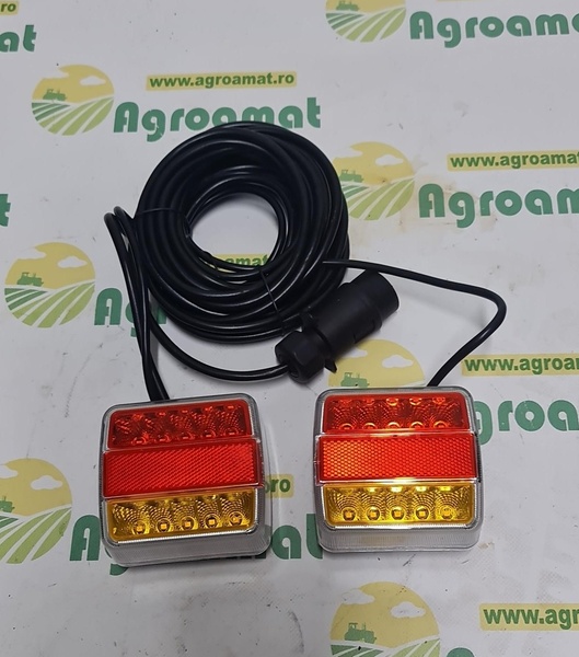 Kit Lampi Magnetice Remorca 14 Led-uri( 7.5metri )