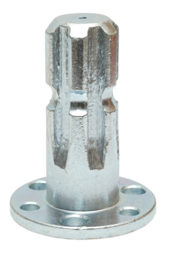 Ax Priza Putere Cardan Canelat cu Flansa 70mm, Z6 1-3/8, L=90mm