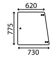 Geam Lateral St./Dr. 281507350030