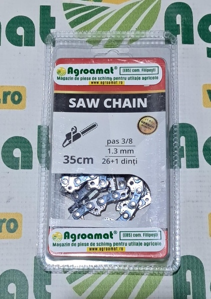 Lant Drujba Pas 3/8, 26+1 Dinti, 1.3mm, Lungime 35cm