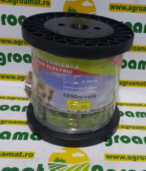 Sarma Galvanizata Pentru Gard Electric 1,2mm x 1000m