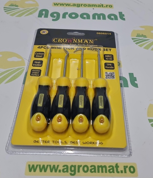 Set Carlige Pentru Extras Garnituri 4 Bucati Iglita