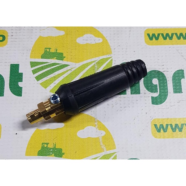 Conector cablu sudura 10-25 negru