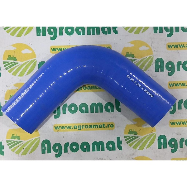 Furtun cotit silicon 90 grade 60x200x200mm