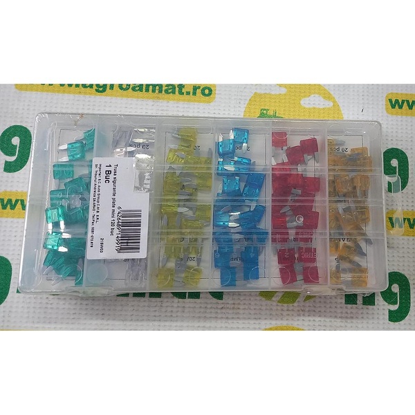 Trusa sigurante electrice 120 piese