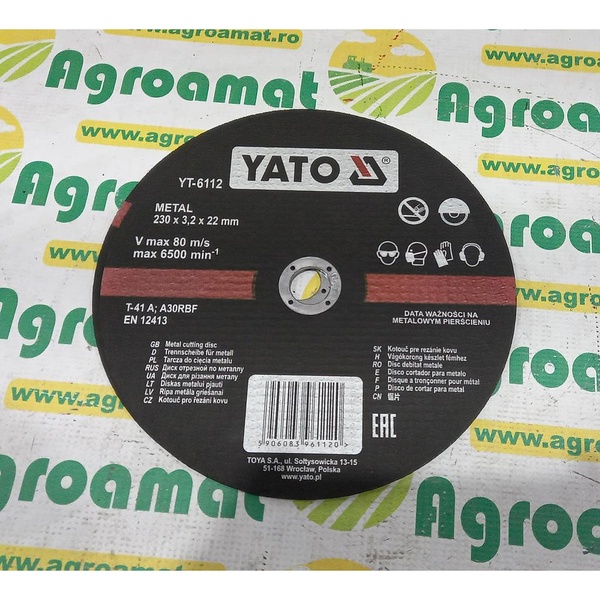 Disc Taiat Metal 230x3.2x22mm