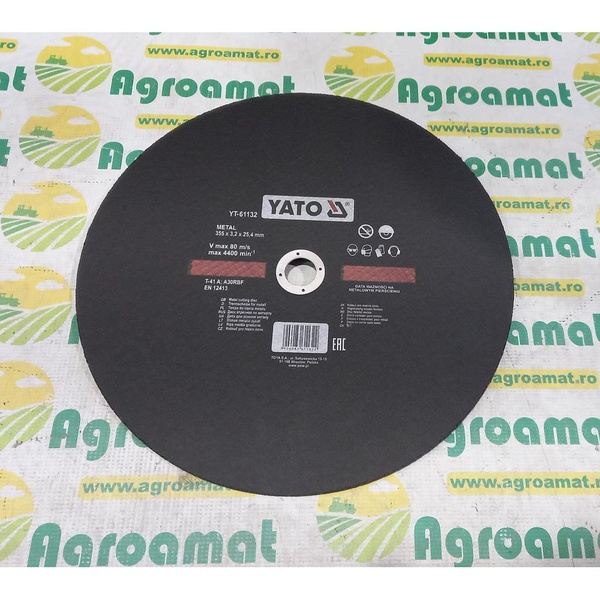 Disc Debitat Metal 355x25.4x3.2mm