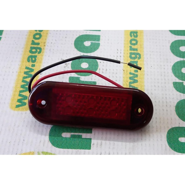 Lampa LED Gabarit 12/24V Rosu