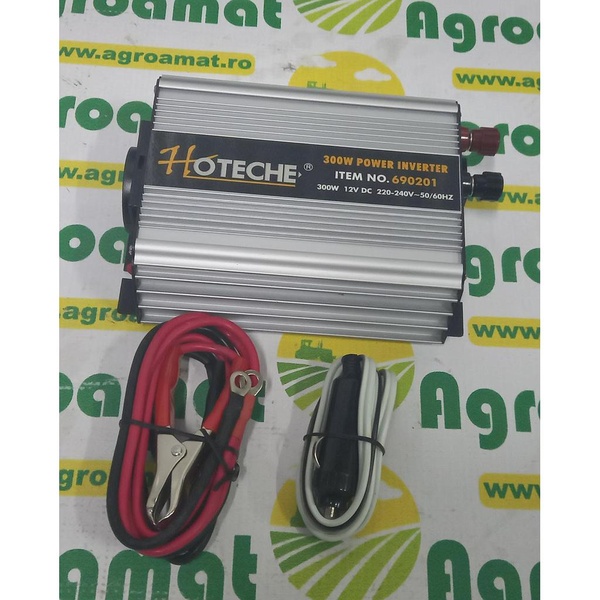 Invertor tensiune electrica 12V-220V/300W