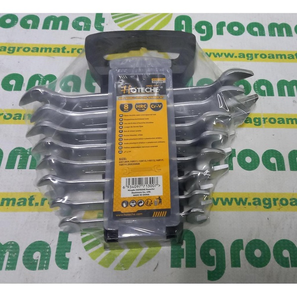 Set 8 Chei Fixe 6-22mm in Clema