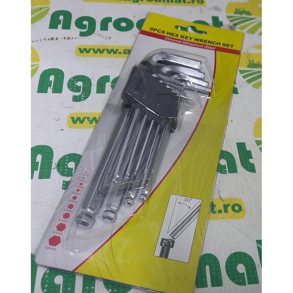 Set Imbusuri Hexagonale cu Cap Sferic