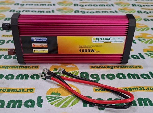Invertor Tensiune 12V-220V 1000W