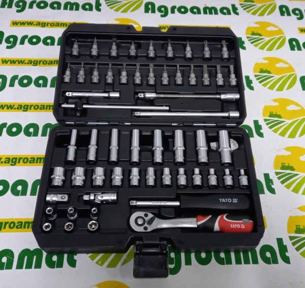 Trusa Chei Tubulare si Biti 1/4", 56 Buc