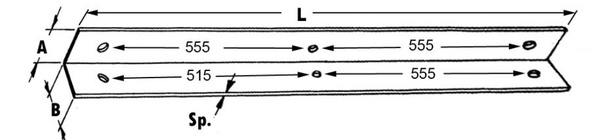 Sina Piston 11/11304 50x50x6-L=1232
