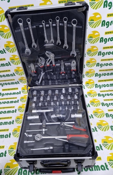 Trusa Valiza Tip Troler 187 Piese