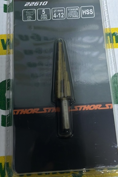 Burghiu in Trepte 4-12MM