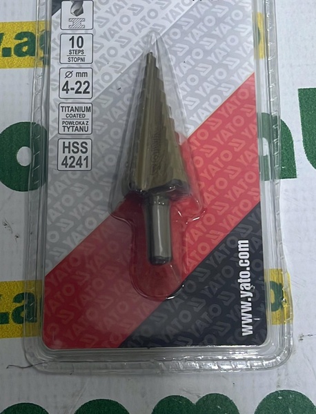 Burghiu in Trepte 4-22MM