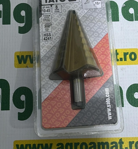 Burghiu in Trepte 10-45MM