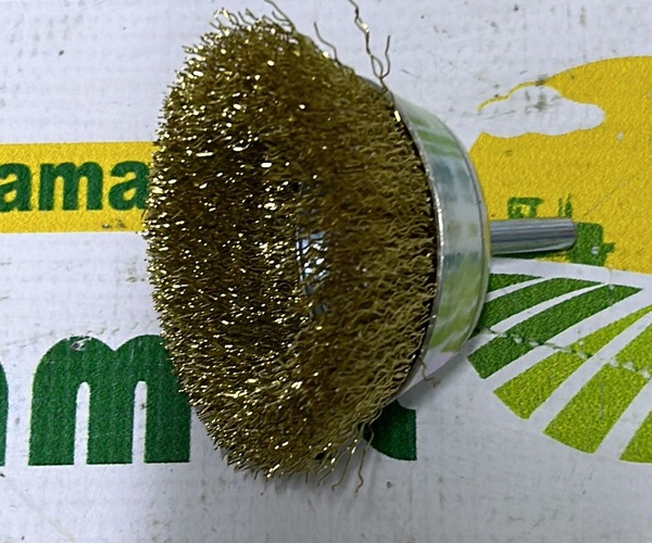 Perie Sarma Cupa cu Tija 75mm M14