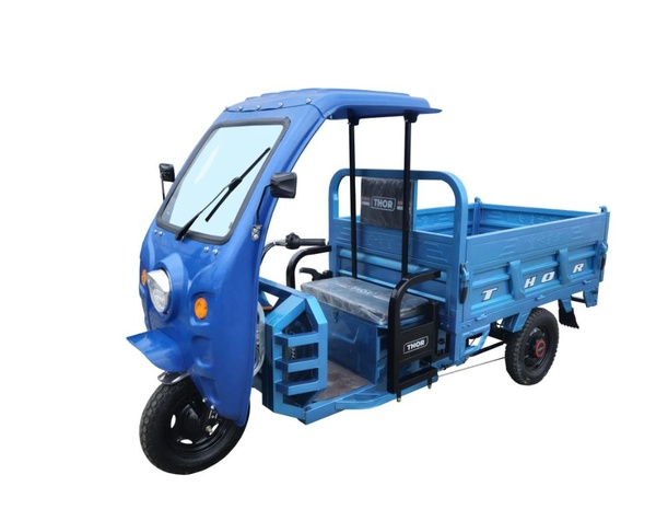 Triciclu electric Thor Magnum PLUS basculare hidraulica 1200W 60V45Ah