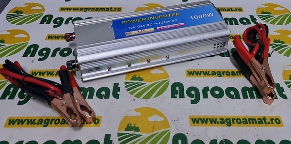 Invertor Tensiune 1000W. 12V/24V - 220V
