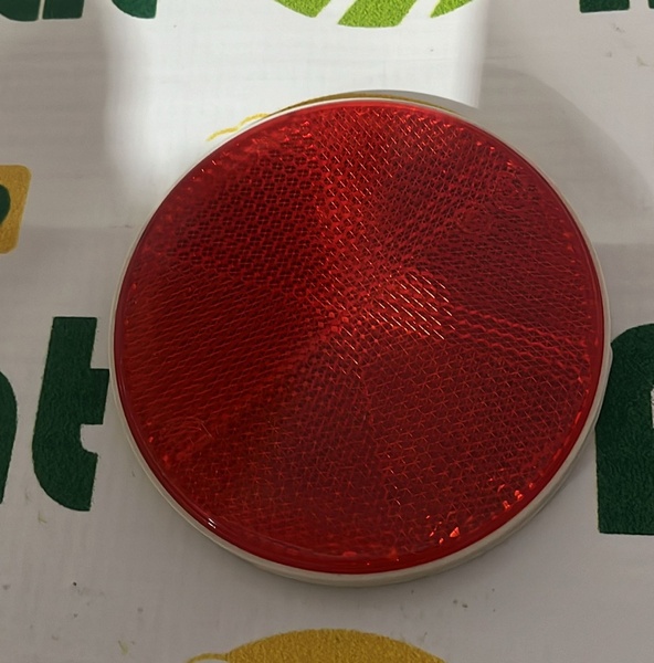 Reflectorizant Rosu Autoadeziv  8cm