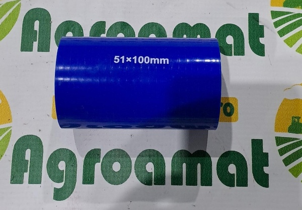 Furtun Racire Drept 51x100mm Silicon cu Insertie Textila