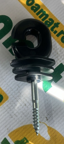 Izolator Compact Negru fi 5.9mm 111x40mm Gard Electric