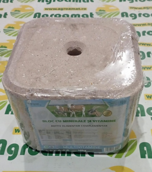 Bloc Sare 10kg Multivitamine pentru Animale