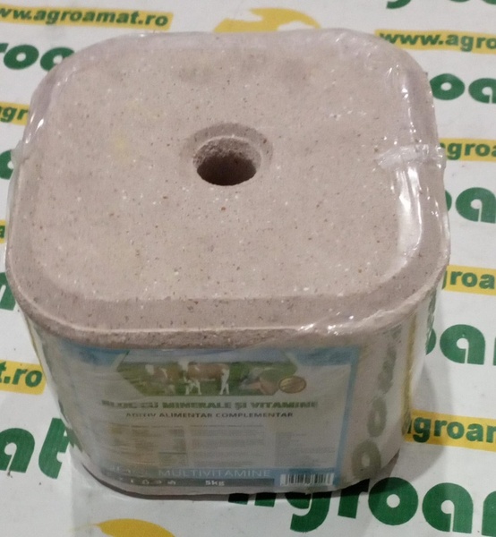 Bloc Sare 5kg Multivitamine pentru Animale