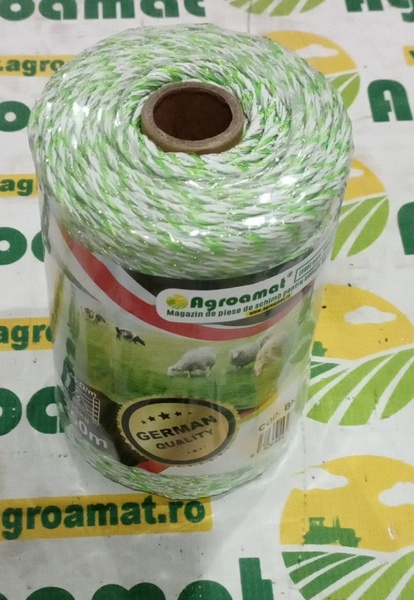 Rola Fir Verde-Alb fi 3mm 3x0.2mm Inox,Gard Electric