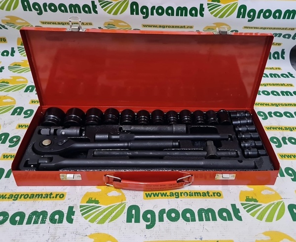 Trusa Chei Tubulare 1/2 , 25 piese