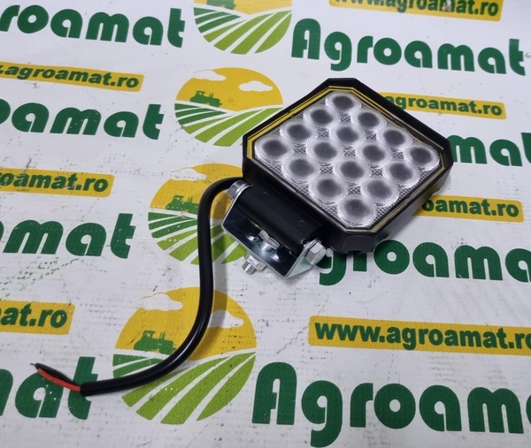 Proiector 16 LED-uri 10-30V 25W 101x101x32mm