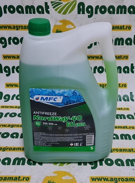 Antigel G11 Verde -40 Grade 5L