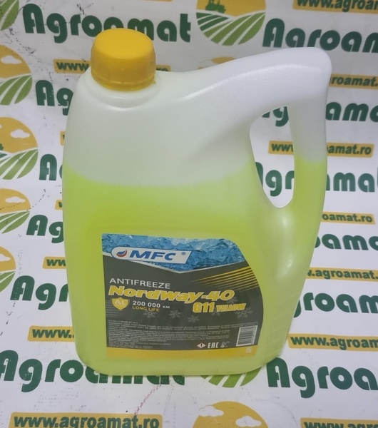 Antigel G11 Galben -40 Grade 5L