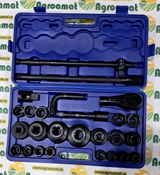 Trusa Chei Tubulare Impact 3/4 26Piese