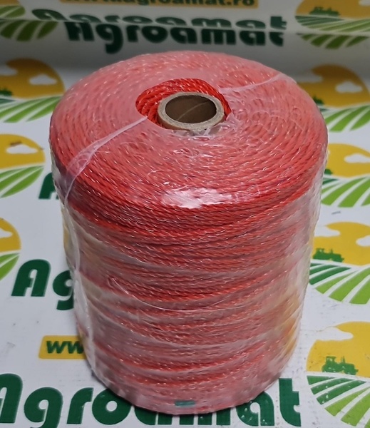 Rola fir portocaliu fi 2mm, 3x0.15mm SS inox, 15 Ohm/m 500m