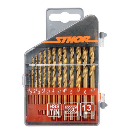 Set Burghie pentru Metal 5-6,5MM, 13Buc