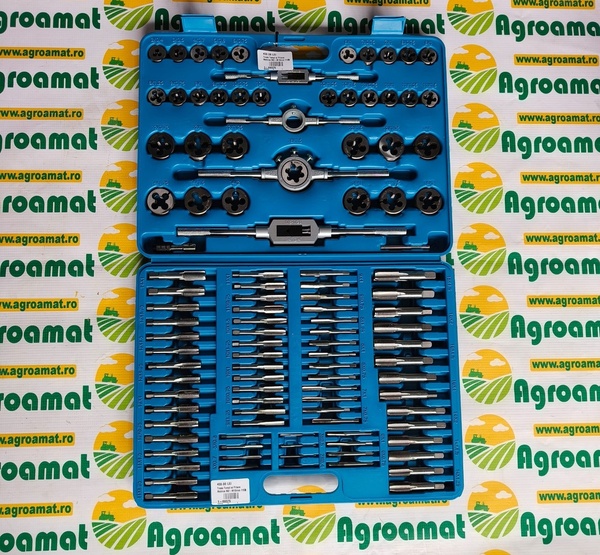 Trusa Tarozi si Filiere Metrice M2-M18mm 110Buc.