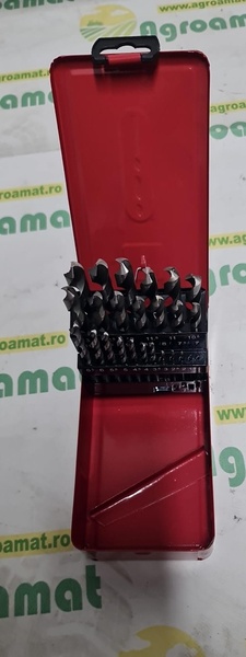 Set Burghie Pentru Metal 1-13mm 25 Buc