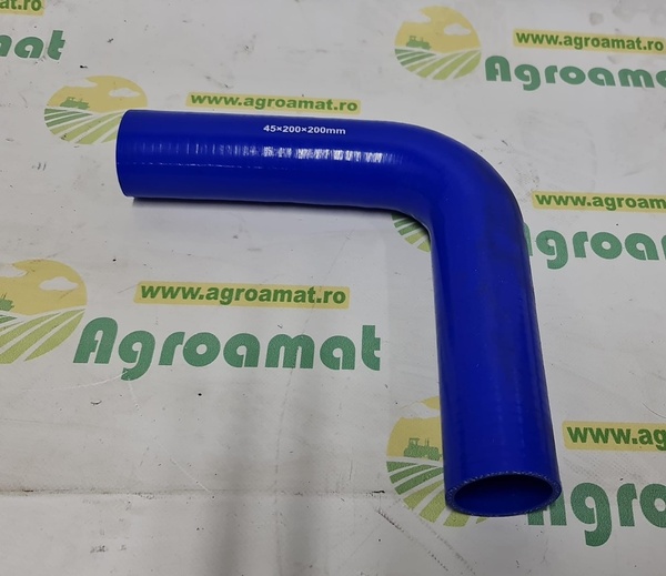 Furtun Cotit Silicon 90 Grade  45x200x200mm