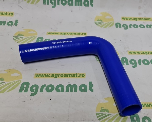 Furtun Cotit Silicon 90 Grade 38x200x200mm