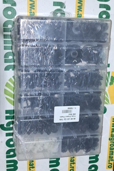 Trusa Clipsuri Plastic 350 Buc