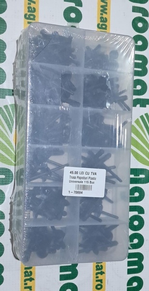 Trusa Popnituri Plastic Universale 115 Buc