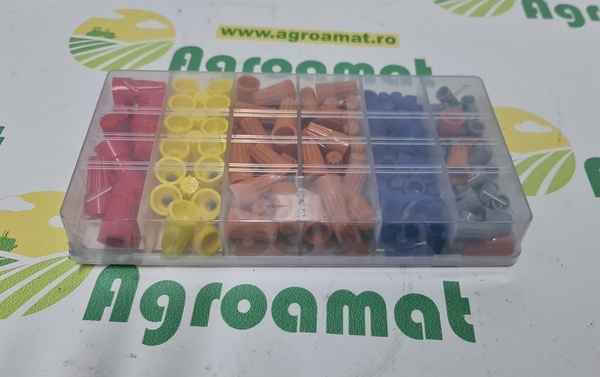 Trusa Conectori Electrici Terminali Rapizi cu Infiletare 158 Buc