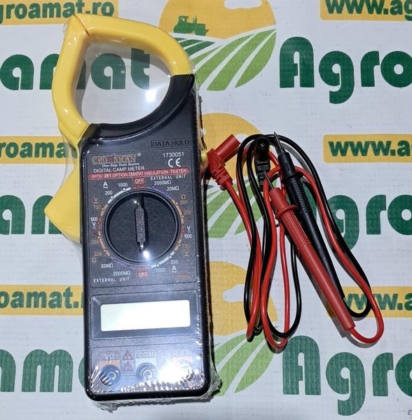 Clampmetru Digital Universal, 6 Functii Masurare 1000V DC