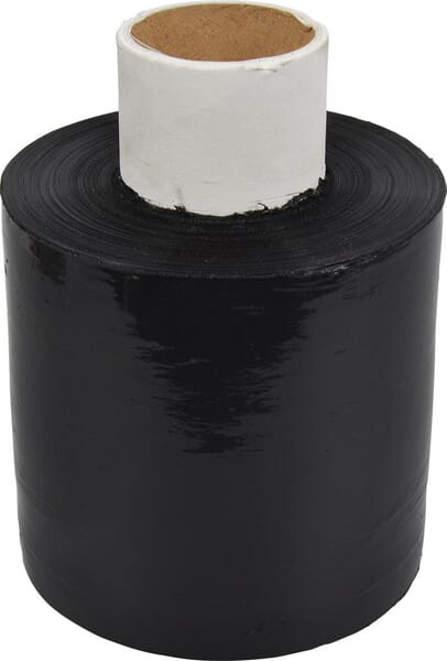 Mini-folie elastică, neagră, 10cmx250m