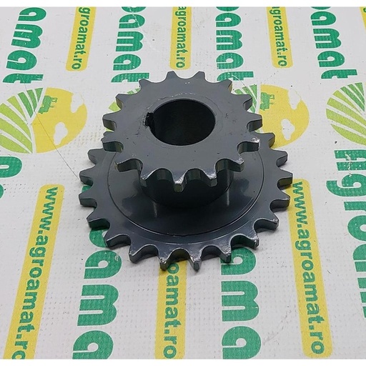 [24719] Pinion Dublu Z15/22