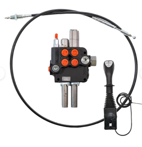 [142479] Distribuitor Hidraulic 0280 80L cu 2 Cabluri și Joystick